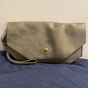 Glittering Silver Evening Clutch